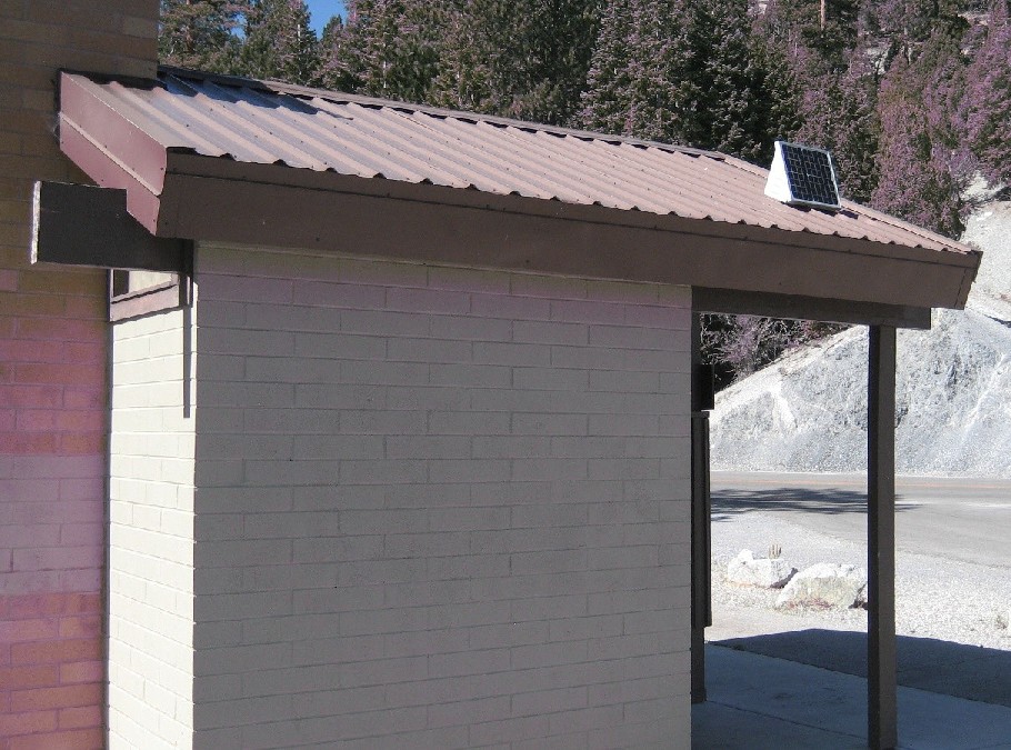Solar Power Pony Campground Bathroom