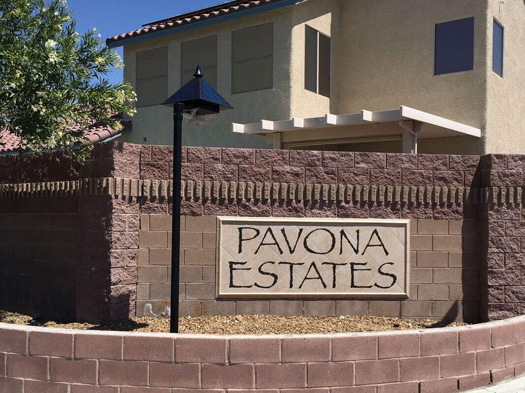 G3-SC Monument Sign-Pavona Estates